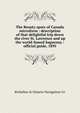 The Beauty spots of Canada microform : description of that delightful trip down the river St. Lawrence and up the world-famed Saguenay : official guide, 1895, Richelieu &amp; Ontario Navigation Co 
