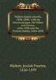 Walton family records, 1598-1898 : with its intermarriages, the Oakes and Eatons, 1644-1898 and the Proctor family, 1634-1898, Walton, Josiah Proctor, 1826-1899 