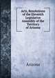 Acts, Resolutions of the Eleventh Legislative Assembly of the Territory of Arizona, Arizona 