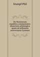 De Nesiotarum republica commentatio: dissertatio philologica quam ad sollemnia anniversaria Gymnasi, Stumpf Phil 