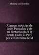 Algunas noticias de Leon Pancaldo y de su tentativa para ir desde Cadiz al Peru por el Estrecho de M, Medina Jose Toribio 