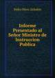 Informe Presentado al Senor Ministro de Instruccion Publica, Pedro Perez Zeledon 