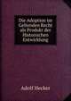 Die Adoption im Geltenden Recht als Produkt der Historischen Entwicklung, Adolf Hecker 