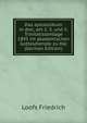 Das apostolikum in drei, am 1. 3. und 5. Trinitatissontage 1895 im akademischen Gottesdienste zu Hal (German Edition), Loofs Friedrich 
