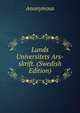 Lunds Universitets Ars-skrift. (Swedish Edition), Heinrich Kretschmayr 