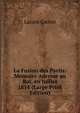 La Fusion des Partis: Memoire Adresse au Roi, en Juillet 1814 (Large Print Edition), Lazare Carnot 