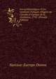 Les eccl?siastiques et les royalistes fran?ais r?fugi?s au Canada ? l'?poque de la r?volution, 1791- (French Edition), Narcisse-Eutrope Dionne 