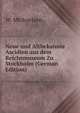 Neue und Altbekannte Ascidien aus dem Reichsmuseum Zu Stockholm (German Edition), W. Michaelsen 