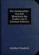 Der Geisterseher: Aus den Memoiren des Grafen von O (German Edition), Friedrich Schiller 