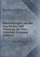Mittheilungen aus der Geschichte und Dichtung der Neu-Griechen (German Edition), Nees von Esenbeck 