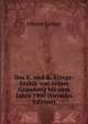 Das K. und K. Kriegs-Archiv von Seiner Grundung bis zum Jahre 1900 (German Edition), Johann Langer 