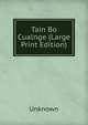 Tain Bo Cualnge (Large Print Edition), Unknown 