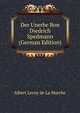 Der Unerbe Bon Diedrich Spedmann (German Edition), Heinrich Kretschmayr 