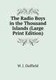 The Radio Boys in the Thousand Islands (Large Print Edition), W. J. Duffield 