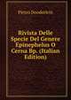 Rivista Delle Specie Del Genere Epinephelus O Cerna Bp. (Italian Edition), Pietro Dooderlein 