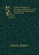 Greene's 'Pandosto' or 'Dorastus and Fawnia' : being the original of Shakespeare's 'Winter's tale', Роберт Грин 