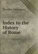 Index to the History of Rome, Theodor Mommsen 