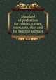 Standard of perfection for rabbits, cavies, mice, rats, skin and fur bearing animals, 