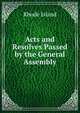 Acts and Resolves Passed by the General Assembly, Rhode Island 