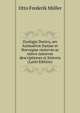 Zoologia Danica, sev Animalivm Daniae et Norvegiae rariorvm ac minvs notorvm descriptiones et historia (Latin Edition), Otto Frederik Muller 