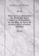 Note Sur La Litterature Du Droit Des Gens Avant La Publication Du Jes Belli Ac Pacis De Grotius (1625) (French Edition), Alphonse Rivier 