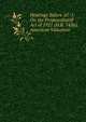 Hearings Before .67-1: On the Proposedtariff Act of 1921 (H.R. 7456), American Valuation, 