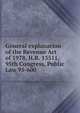 General explanation of the Revenue Act of 1978, H.R. 13511, 95th Congress, Public Law 95-600, 