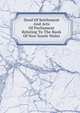 Deed Of Settlement And Acts Of Parliament Relating To The Bank Of New South Wales, 