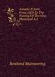 Annals Of Bath, From.1800 To The Passing Of The New Municipal Act, Rowland Mainwaring 