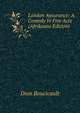 London Assurance: A Comedy In Five Acts (Afrikaans Edition), Dion Boucicault 