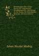 Bemerkungen Uber Einige Puncte Der Griechischen Wortfugungslehre. (Als Beilage Zu Der Syntax Der Griechischen Sprache). (German Edition), Johan Nicolai Madvig 
