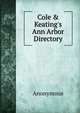 Cole & Keating's Ann Arbor Directory, Heinrich Kretschmayr 
