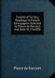 French of To-Day Readings in French Newspapers Selected by Pierre de Bacourt and John W. Cunliffe, Pierre de Bacourt 