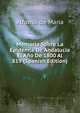 Memoria Sobre La Epidemia De Andalucia El Ano De 1800 Al 819 (Spanish Edition), Alfonso de Maria 