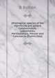 Afrotropical species of the myrmicine ant genera Cardiocondyla, Leptothorax, Melissotarsus, Messor and Cataulacus (Formicidae)., B Bolton 