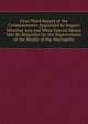 First-Third Report of the Commissioners Appointed to Inquire Whether Any and What Special Means May Be Requisite for the Improvement of the Health of the Metropolis, 