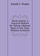Stock System: A Practical Method for Taking a Balance Sheet at Any Time, Without Inventory, Joseph L. Duque 