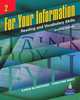 For Your Information 2: Reading and Vocabulary Skills, Blanchard Karen Louise 