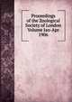Proceedings of the Zoological Society of London Volume Jan-Apr 1906, 