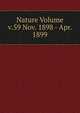 Nature Volume v.59 Nov. 1898 - Apr. 1899, 