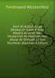 Asm Al-Kutub Allat Dhakarah Kadh F Kitb Madris Al-arab Wa-Mudarrish Al-Makhdh Min abaqt Al-Shfiyah Li-Ibn Shuhbah (German Edition), Ferdinand Wustenfeld 