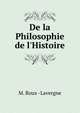 De la Philosophie de l'Histoire, M. Roux -Lavergne 