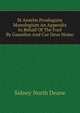 St Anselm Prosloguim Monologium An Appendix In Behalf Of The Fool By Gaunilon And Cur Deus Homo, Sidney North Deane 