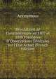 R?volutions de Constantinople en 1807 et 1808 Pr?c?d?es D'Observations G?n?rales sur l'Etat Actuel (French Edition), Heinrich Kretschmayr 