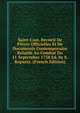 Saint-Cast, Recueil De Pieces Officielles Et De Documents Contemporains Relatifs Au Combat Du 11 Septembre 1758 Ed. by S. Ropartz. (French Edition), 