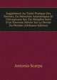 Suppl?ment Au Trait? Pratique Des Hernies, Ou M?moires Anatomiques Et Chirurgicaux Sur Ces Maladies Suivi D'un Nouveau M?oire Sur La Hernie Du P?rin?e (Afrikaans Edition), Antonio Scarpa 