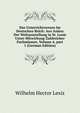 Das Unterrichtswesen Im Deutschen Reich: Aus Anlass Der Weltausstellung in St. Louis Unter Mitwirkung Zahlreicher Fachm?nner, Volume 4, part 1 (German Edition), Wilhelm Hector Lexis 
