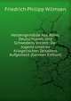 Heldengemalde Aus Roms, Deutschlands Und Schwedens Vorzeit: Der Jugend Unseres Kriegerischen Zeitalters Aufgestellt (German Edition), Friedrich Philipp Wilmsen 
