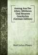 Auszug Aus Der Alten: Mittleren Und Neueren Geschichte (German Edition), Ploetz, Karl Julius, 1819-1881 
