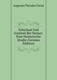 Schicksal Und Gottheit Bei Homer: Eine Homerische Studie (German Edition), Augustin Theodor Christ 
